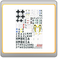 Decals Flug 1/72