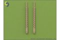 Japanese Type 97 7,7mm Gun Barrels (2pcs)