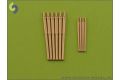 IJN Yahagi armament - 15cm (6pcs), 8cm (4pcs) barrels