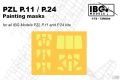 PZL P.11/24 Painting Mask 1/7